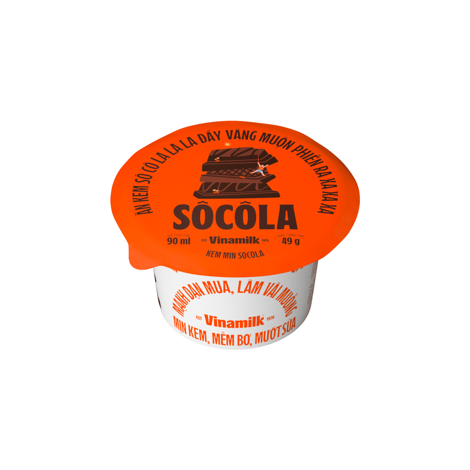 Kem hộp Vinamilk Sôcôla 90ml