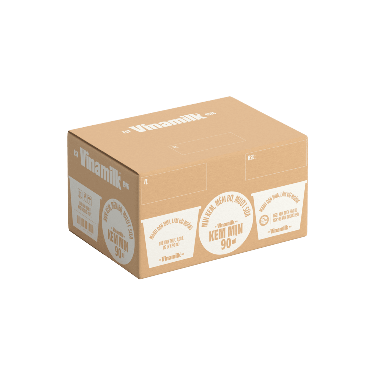 Kem hộp Vinamilk Sôcôla 90ml
