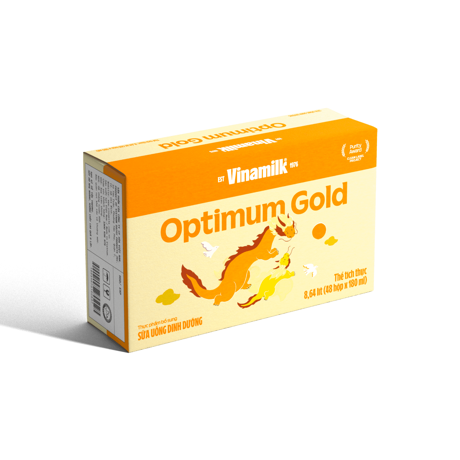 Sữa bột trẻ em pha sẵn Optimum Gold (trên 1 tuổi) 180ml