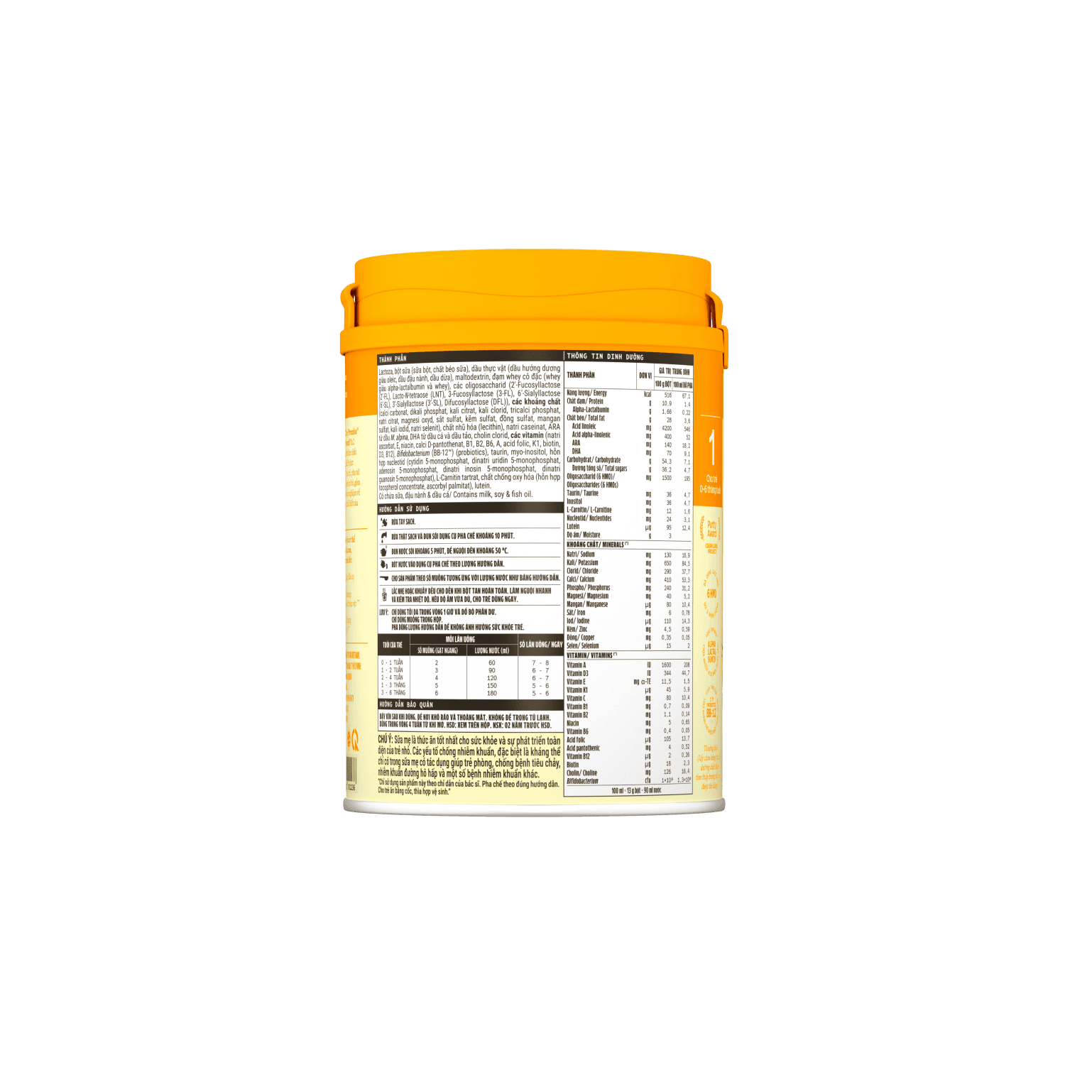 Sữa bột trẻ em Optimum Gold 1 (0-6 tháng) 400g