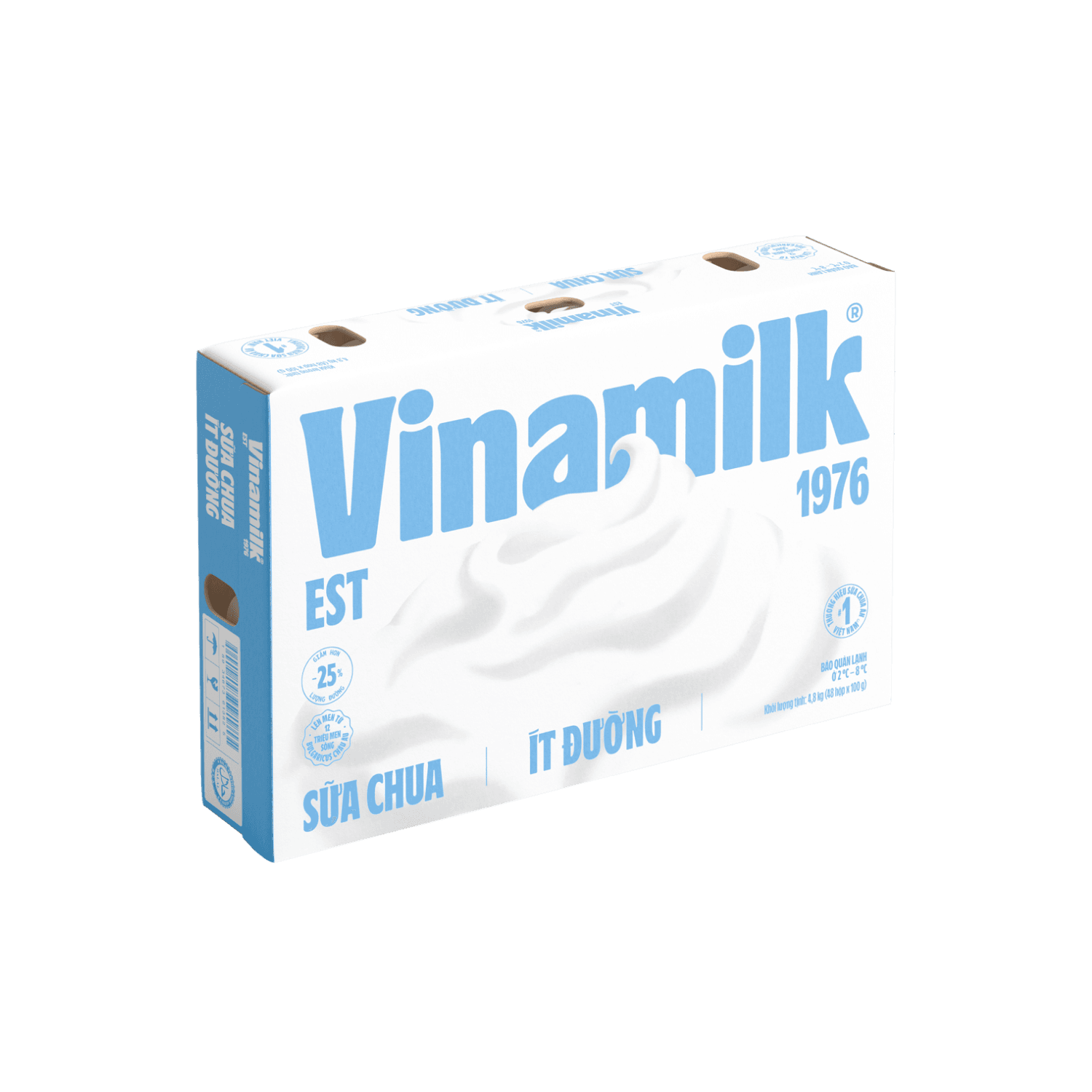 Spoonable Yoghurt Vinamilk Less Sugar 100g