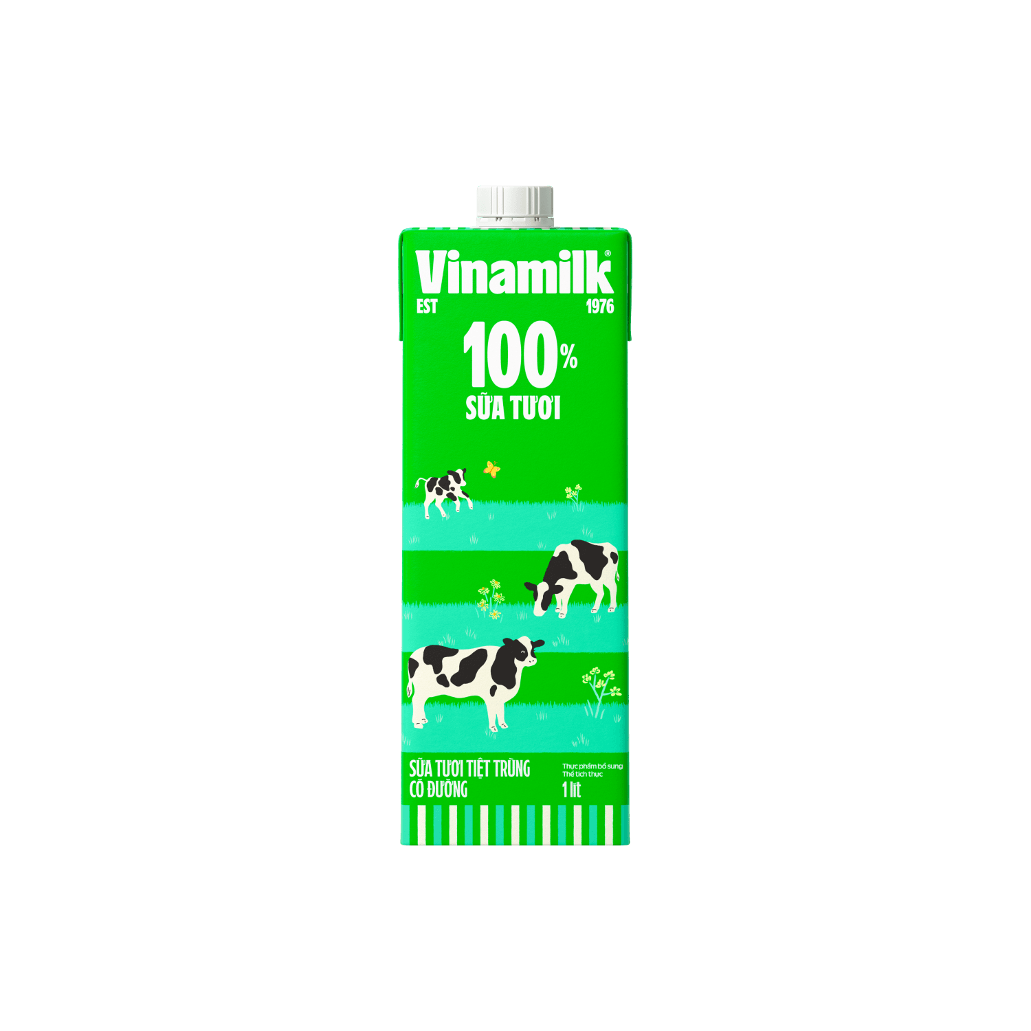 Sữa tươi tiệt trùng 100% Có đường 1L