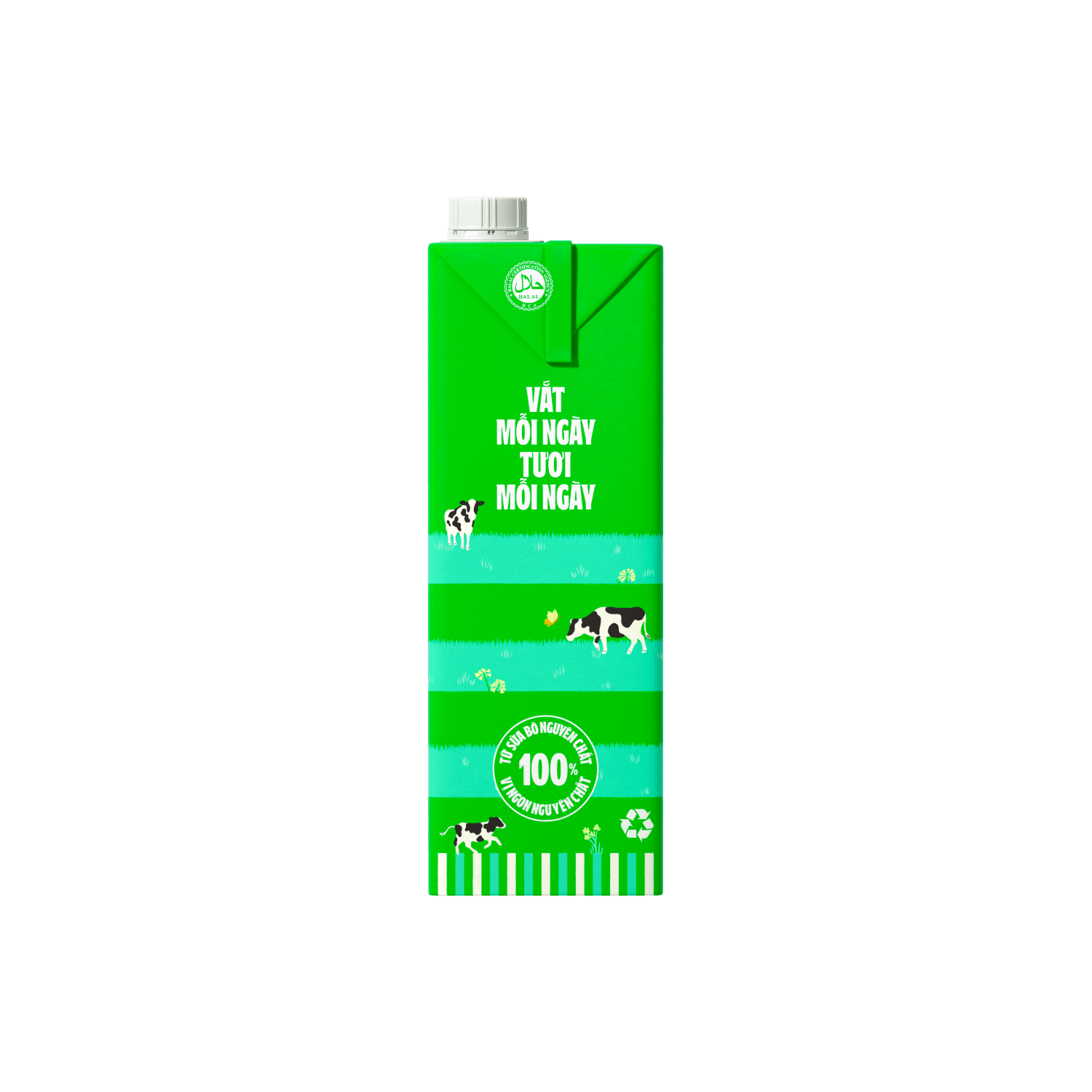 Sữa tươi tiệt trùng 100% Có đường 1L